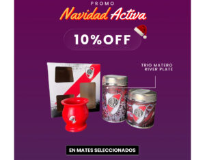 10%OFF Trio Matero River Plate