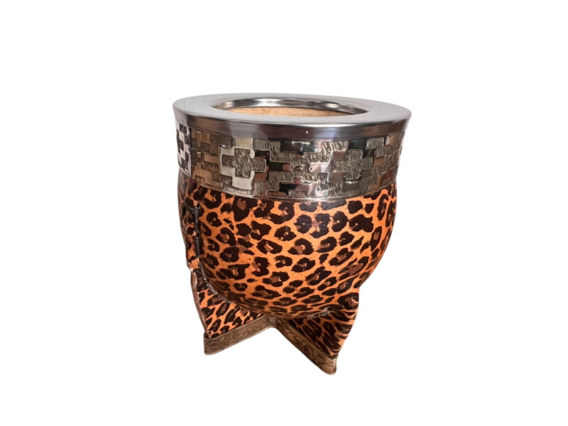 Mate Imperial virola combinada Animal Print