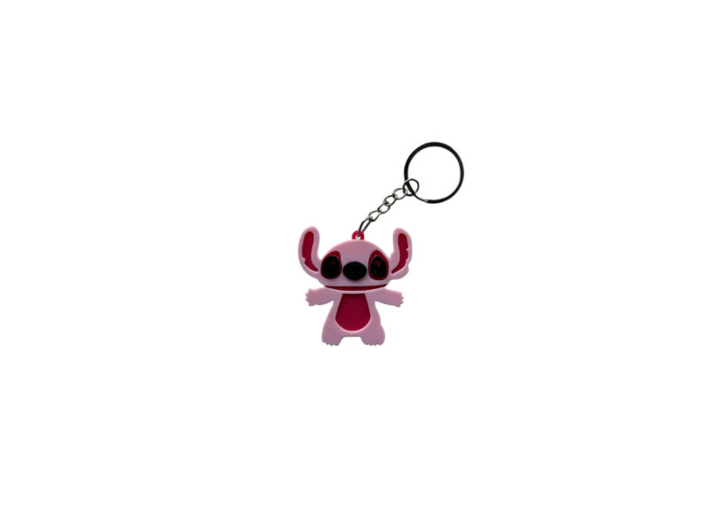 Llavero Stitch Rosa