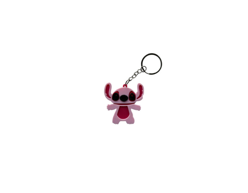 Llavero Stitch Rosa