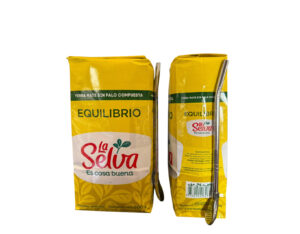 Yerba mate la selva Equilibrio 500 grs + bombilla regalo