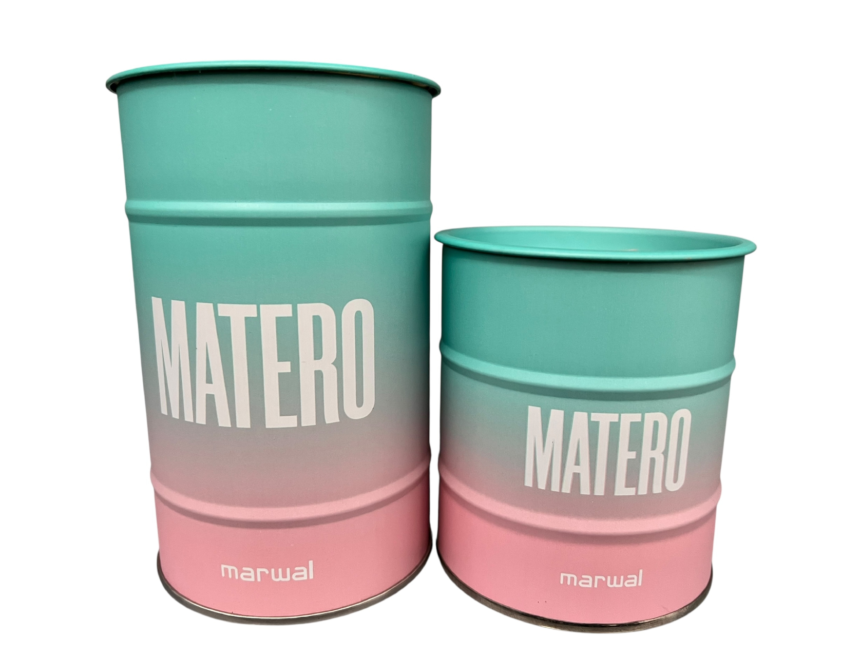 Juego Latas Tambo Línea Matero Bicolor