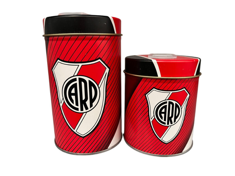 Juego latas River Plate