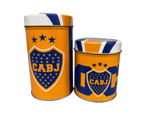 Juego latas Boca Juniors