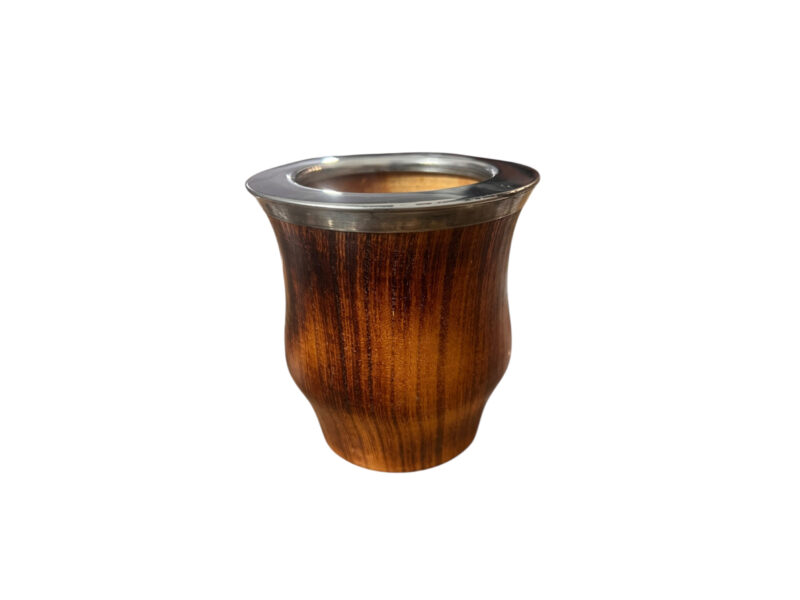 Mate Camionero algarrobo virola acero Caoba