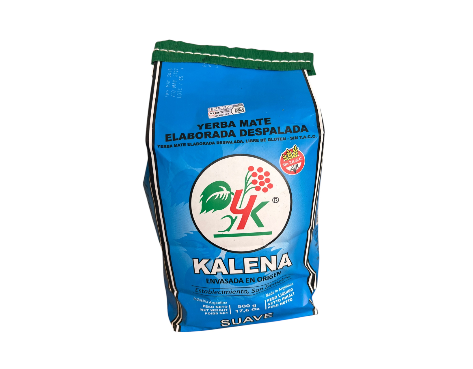 Yerba mate kalena despalada 500 grs