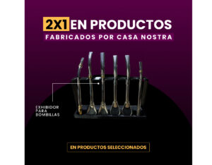 2X1 Exhibidor para bombillas