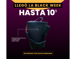 10% OFF Bolso/mochila cordura Santino