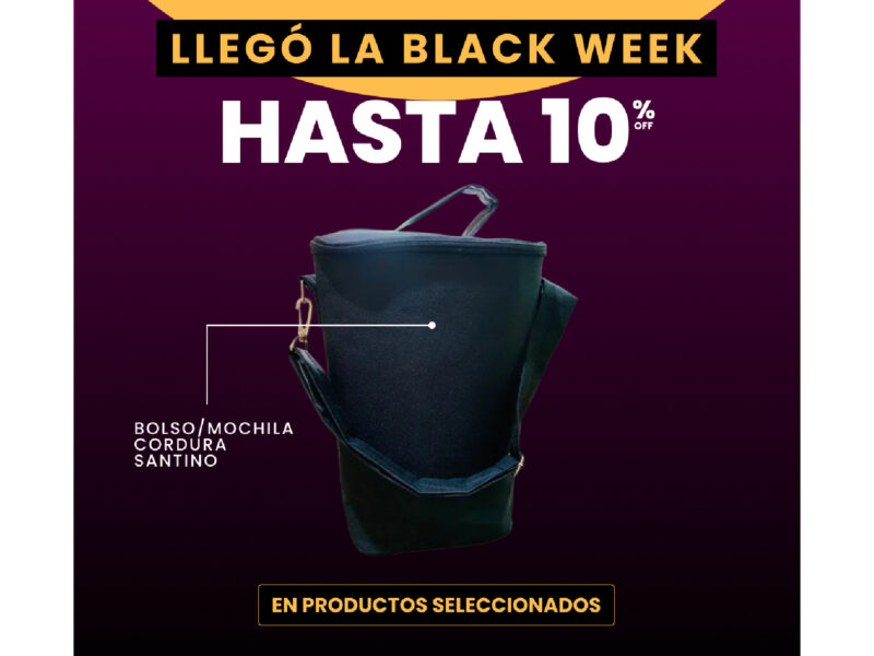 10% OFF Bolso/mochila cordura Santino