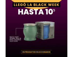 10% OFF Mate pary acero 304 in box