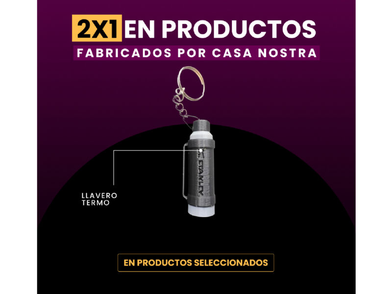 2X1 Llavero termo