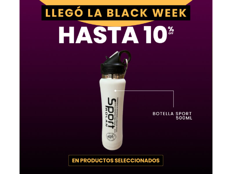 10% OFF Botella sport 500 ML