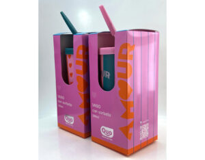 Línea Amour vaso C/Sorbete