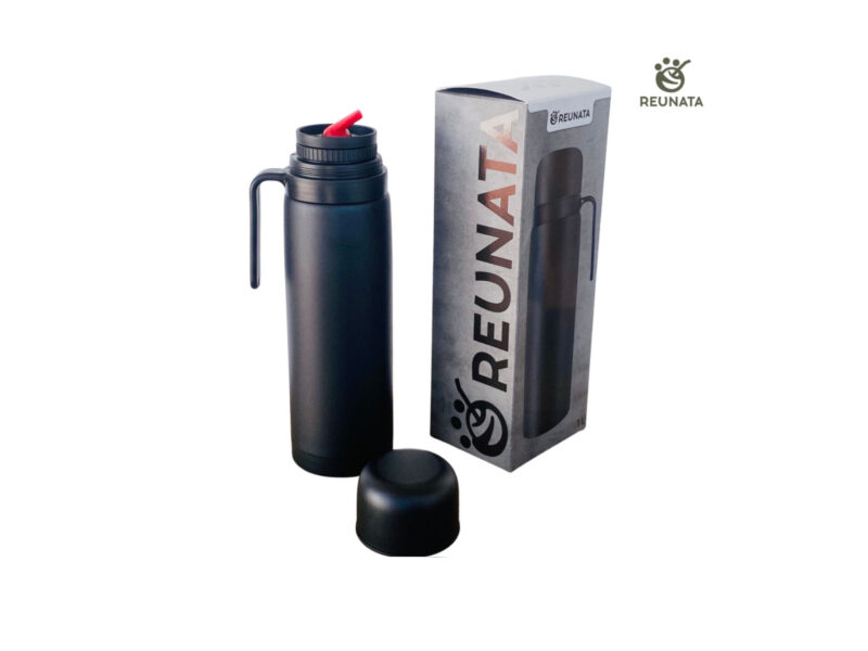 Termo media manija 1 Lt negro REUNATA