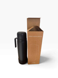 Termo Acero Media Manija Total Black