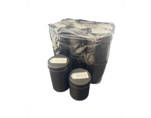 Promo 6 juegos de latas total black micro