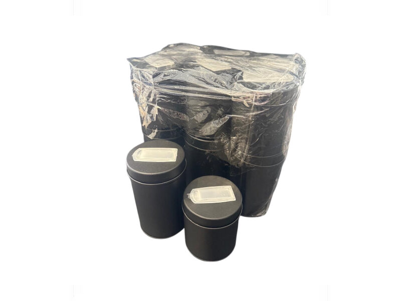 Promo 6 juegos de latas total black micro