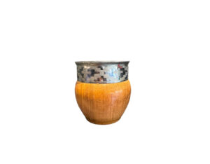 Mate algarrobo imperial mini virola acero