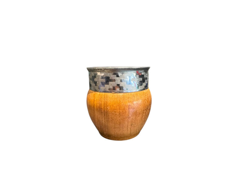 Mate algarrobo imperial mini virola acero