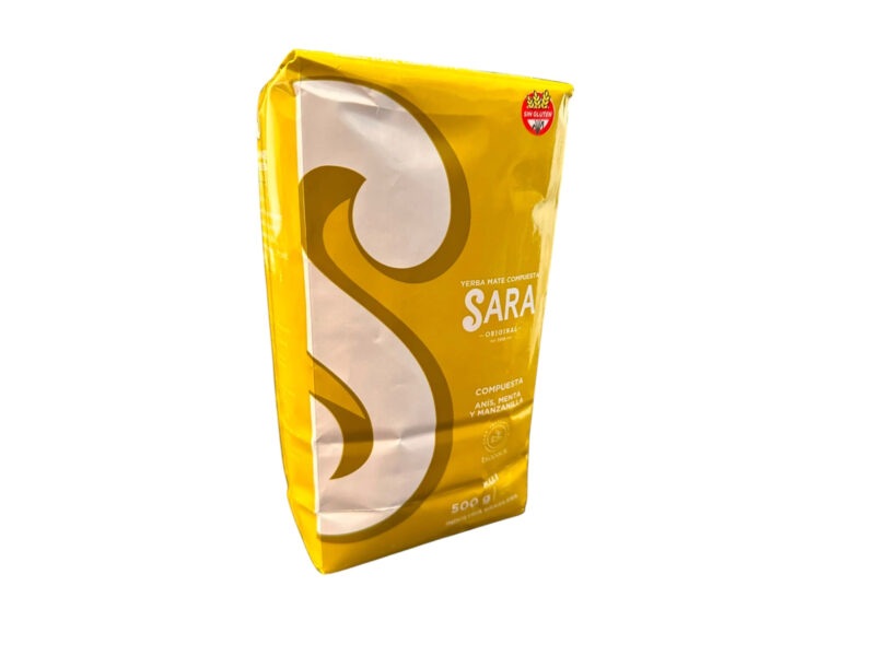 Yerba mate Sara anis menta y manzanilla 500 grs