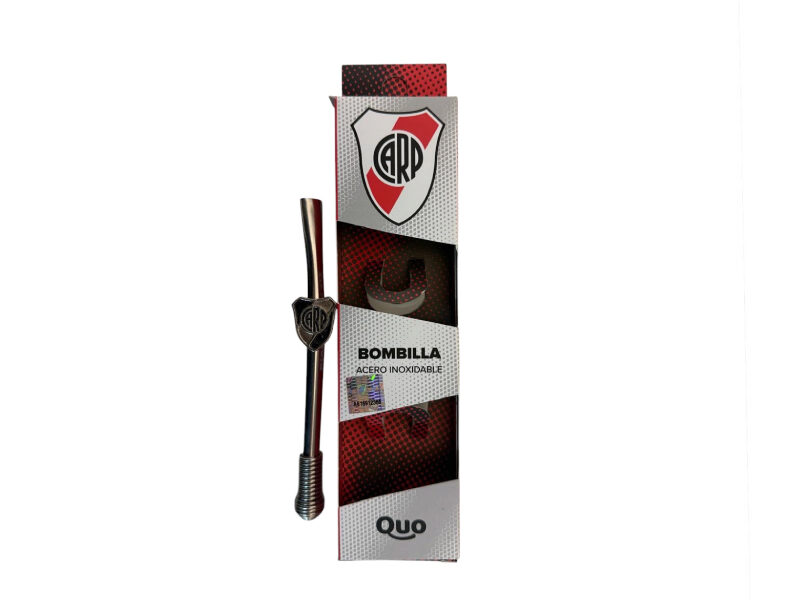Bombilla dije River Plate